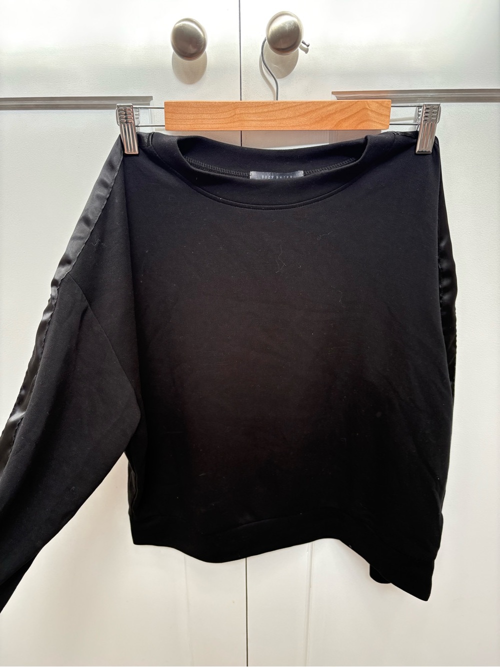 Soft and Satin Jogger Sweatsuit from Suzy Shier